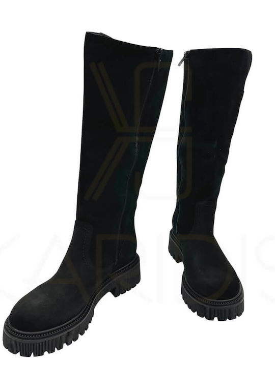 Damenstiefel Schwarz