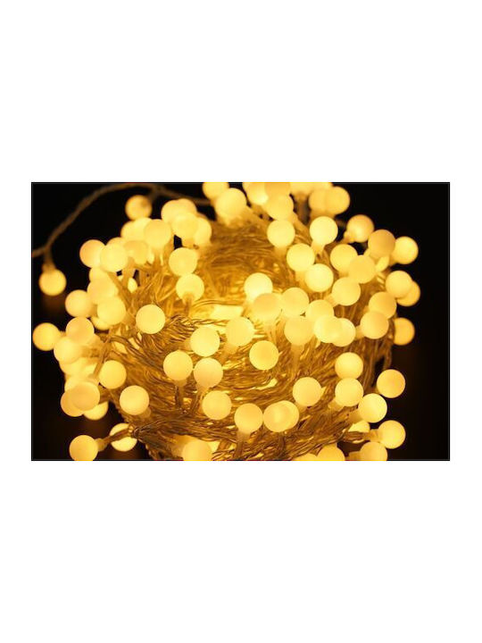 Modee Lighting Christmas Lights LED Type Berry Power Supply 100 LED 10m 10cm Warm White