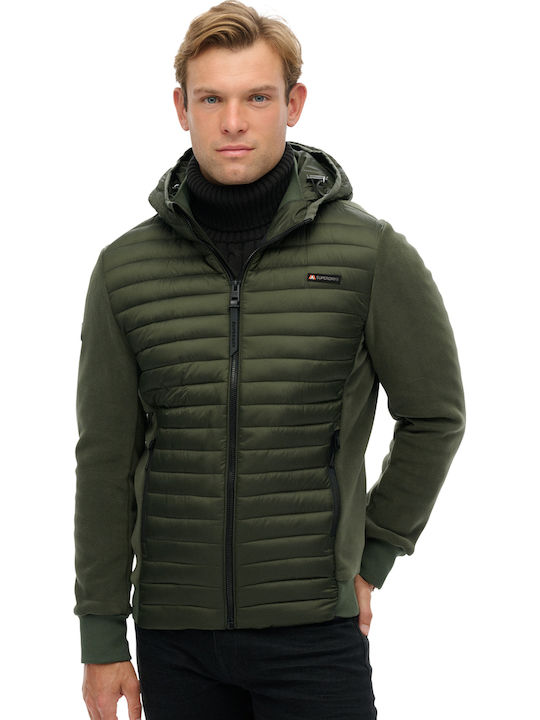 Superdry Storm Jacket Puffer Khaki