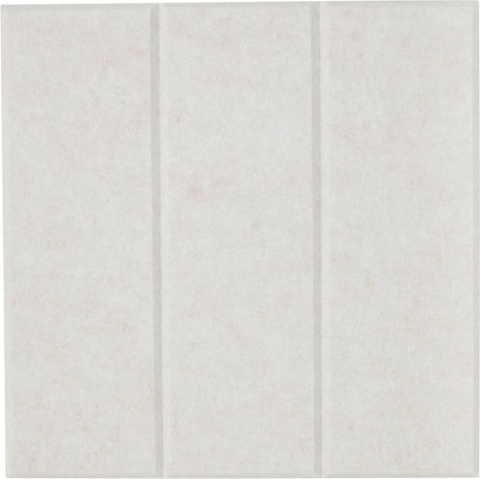 Panouri Decorative 3D Din Plastic Cu Adeziv / Cu Filet Gri 30x30cm 3 Bucăți