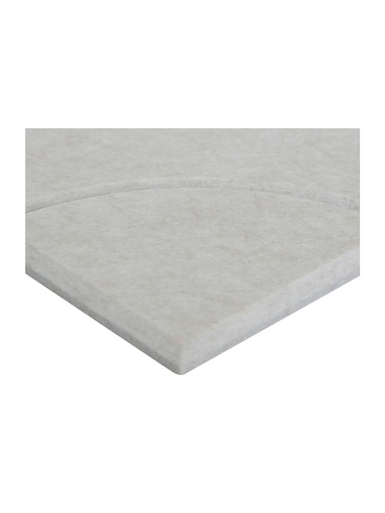 3D Wall Panels Plastic with Glue Screw-on Gray 30x30cm 4 Pieces