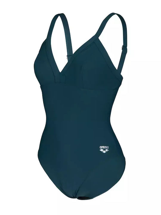Sport Badeanzug Navy Blau
