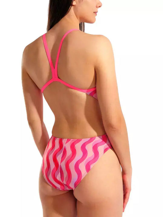 Sportliches Badeanzug Rosa