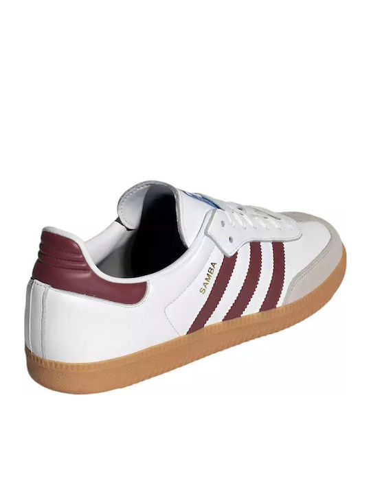 Samba Og Herren Sneakers Ftw White / Core Burgundy / Gum