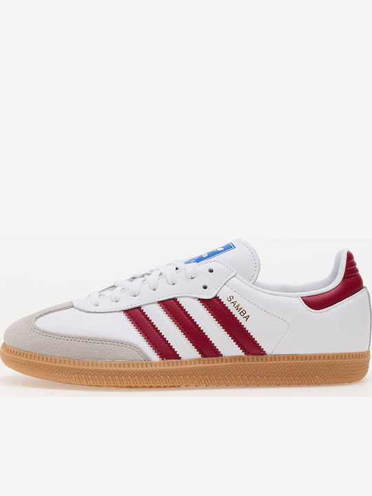 Samba Og Herren Sneakers Ftw White / Core Burgundy / Gum