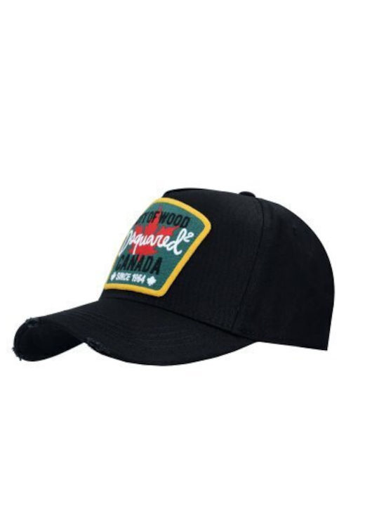 Unisex Dsquared2 Baseballkappe Schwarz Bcm0376 05c00001 2124