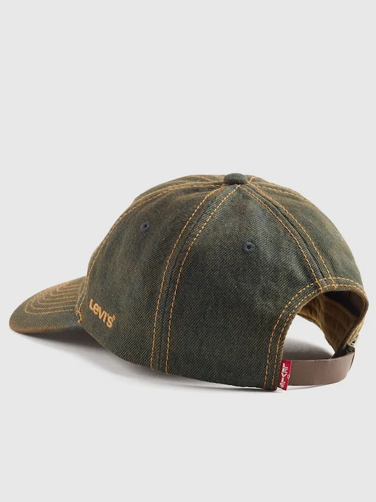 D7589-0027 Levis Essential Cap Καπέλο Τζιν Καφέ