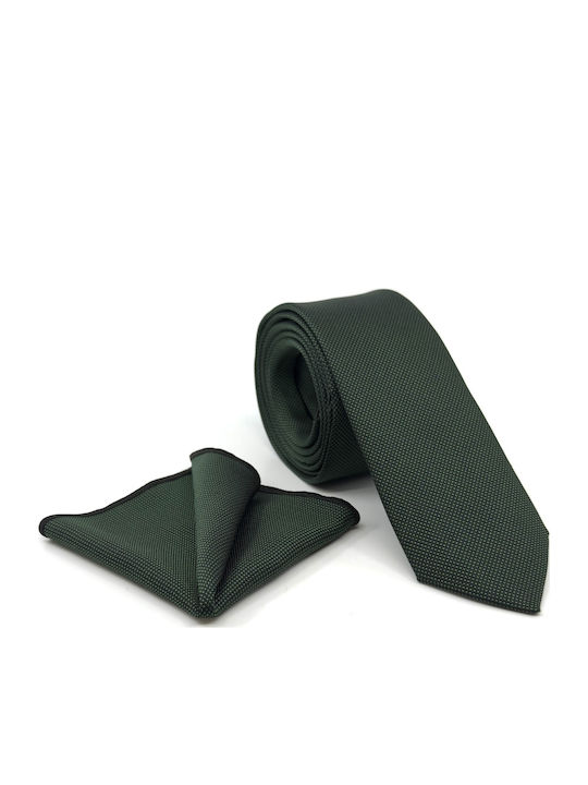 Legend Accessories Men's Tie Set Monochrome in Green Color