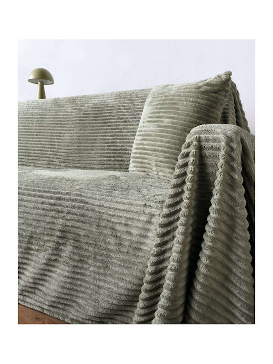 Kentia Sergio Three-Seater Sofa Throw Fleece 180x280cm 10