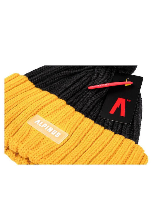 Matind Beanie Γυναικείος Σκούφος Πλεκτός σε Κίτρινο χρώμα