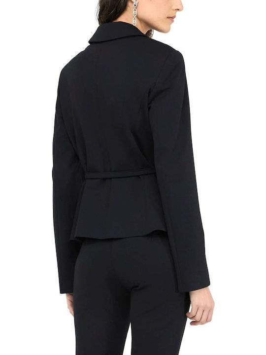 Liu Jo Women's Waisted Blazer Black
