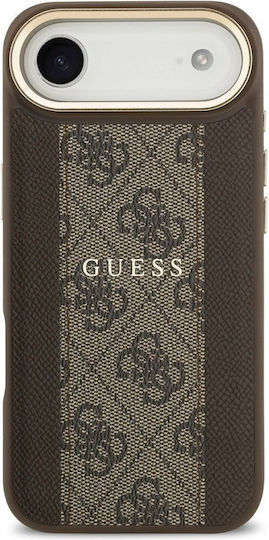 Guess Umschlag Rückseite Silikon / Kunststoff Braun (iPhone Air)