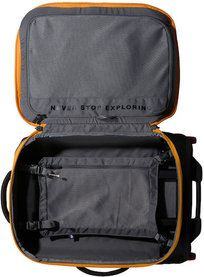 The North Face Base Camp Σακ Βουαγιάζ Πλάτης 40lt Κίτρινο Υφασμάτινο M56εκ.