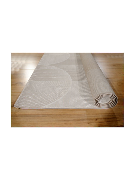 Tzikas Carpets Creation 74408-260 Σετ Μοντέρνα Χαλιά Κρεβατοκάμαρας Μπεζ-χρυσό 342-0-335-74408-260 3τμχ