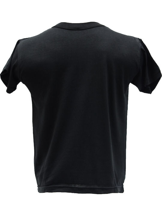 Herren Unterhemden Black 1Packung