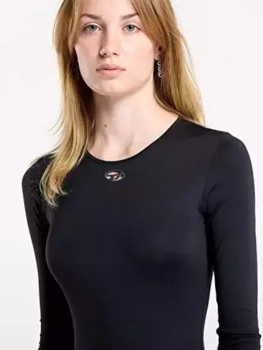 Diesel Woman Stretch Nylon Bodysuit Angelina-utlt