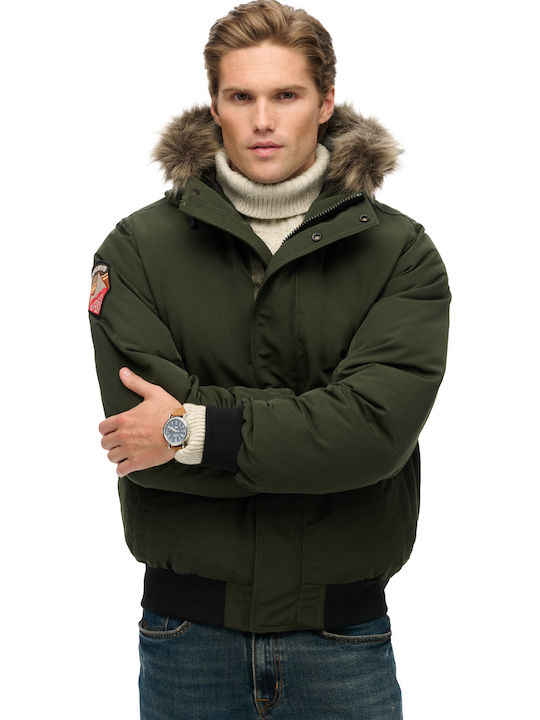 'everest' Jacke Bomber Olive Green