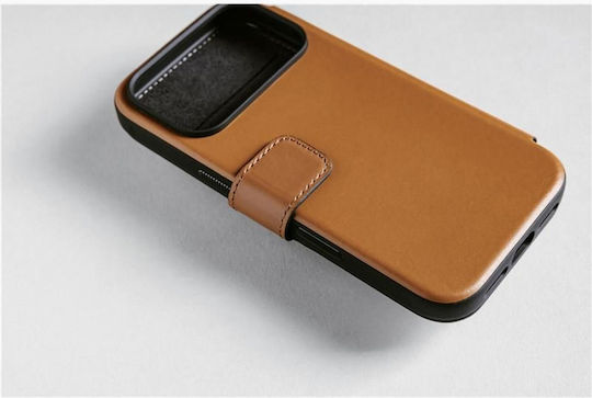 Nomad Wallet Metallic 2mm Brown (iPhone 17 Pro)
