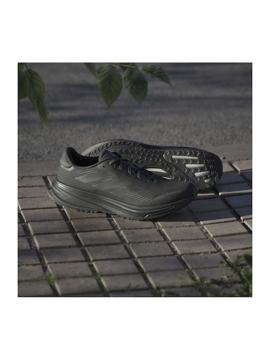Supernova Rise Sport Shoes Running Waterproof with Gore-Tex Membrane Black