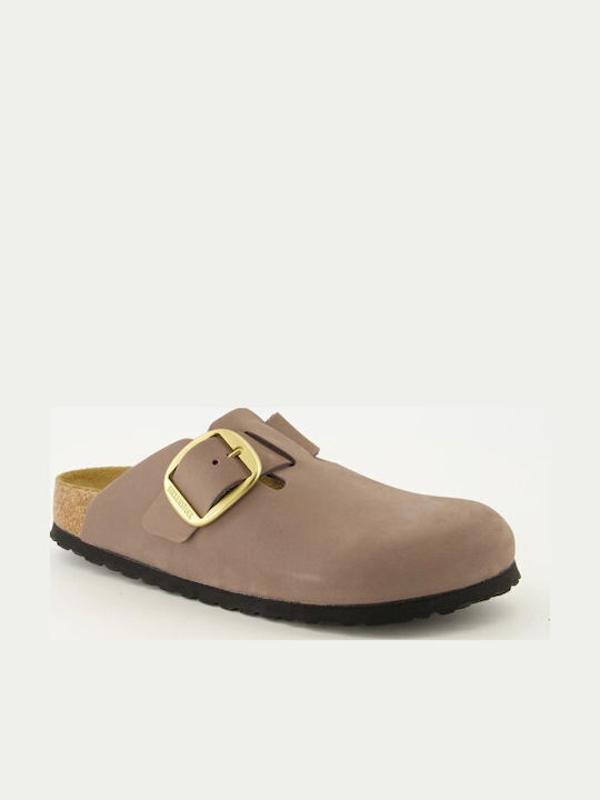 Birkenstock Femei Din piele Sabot Violet