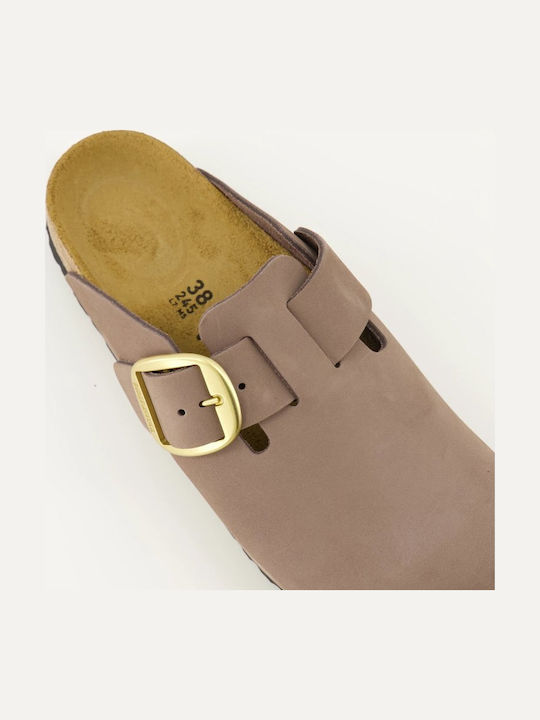 Birkenstock Femei Din piele Sabot Violet