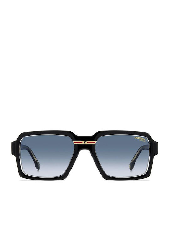 Carrera Victory C Men's Sunglasses with Black Horn-Rimmed Frame and Grey Gradient Lenses