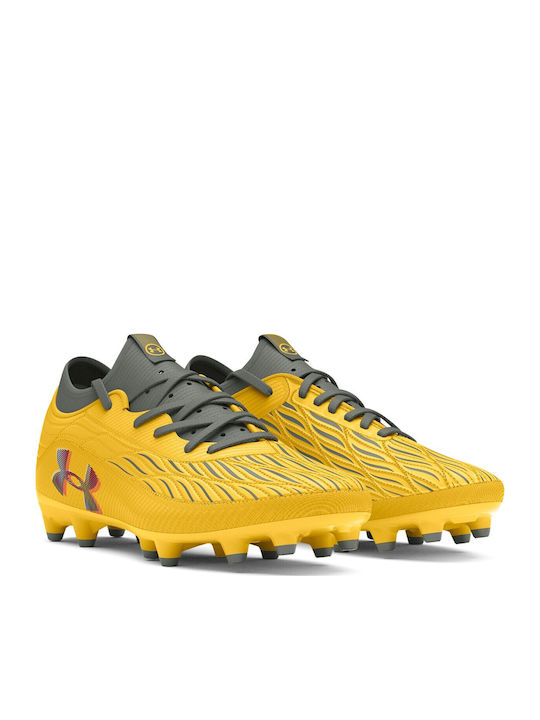 Under Armour Magnetico FG Ποδοσφαιρικά Παπούτσια με Τάπες Κίτρινα Under Armour Magnetico FG Ποδοσφαιρικά Παπούτσια με Τάπες Κίτρινα