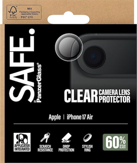 PanzerGlass Safe Προστασία Κάμερας Tempered Glass Διάφανο για το iPhone 17 Air