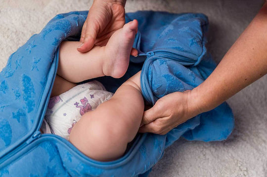 Baby Bliss Зима Спален чувал 2.5 Тог Син
