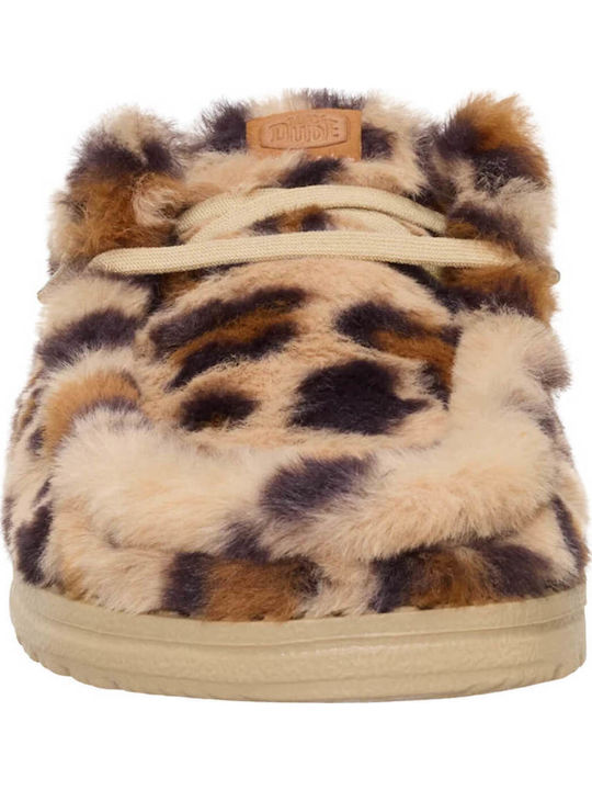 Winter Women's Slippers Brown
