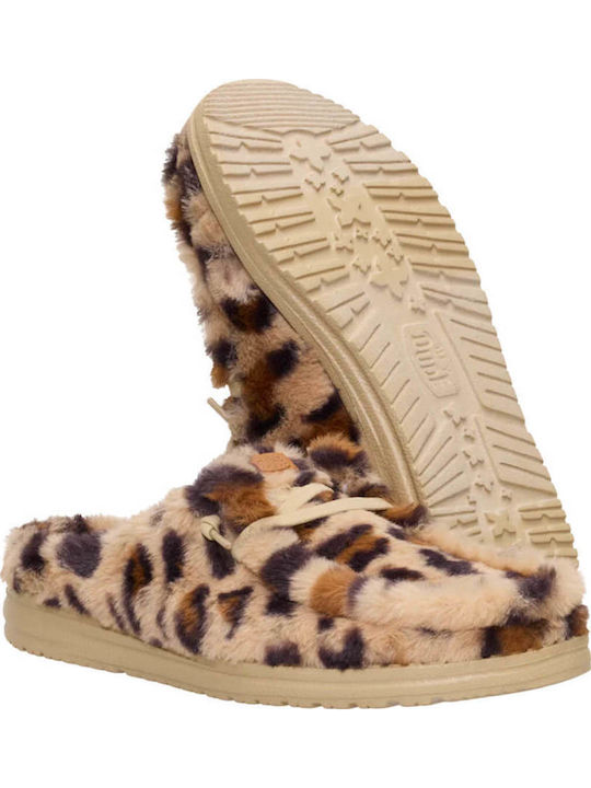 Winter Women's Slippers Brown