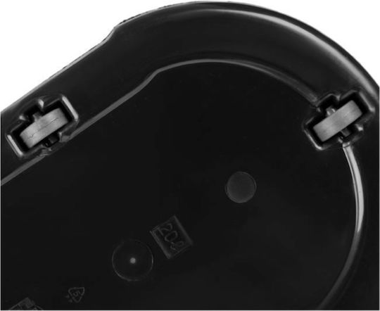Mop Bucket with Squeezer and Wheels Plastic Capacity 20lt Black
