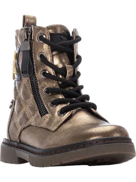 Kinderstiefel Gold