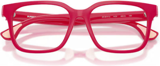 Burberry Jb2014u Children's Plastic Eyeglass Frame Pink BE2014U 4131