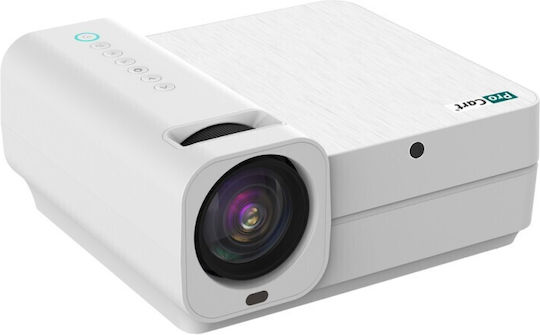 Mini Projector LCD Full HD Λάμπας LED με Wi-Fi και Ενσωματωμένα Ηχεία