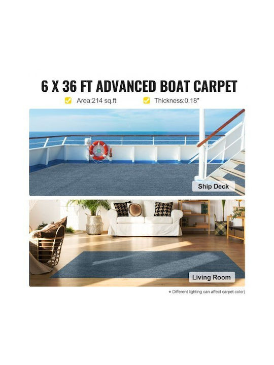 Vevor Antiderapant Covor De exterior Rectangular Gri