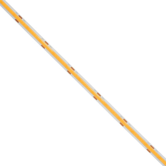 GloboStar Ταινία LED Bee 24V Θερμό Λευκό Φως 5m Τύπου COB