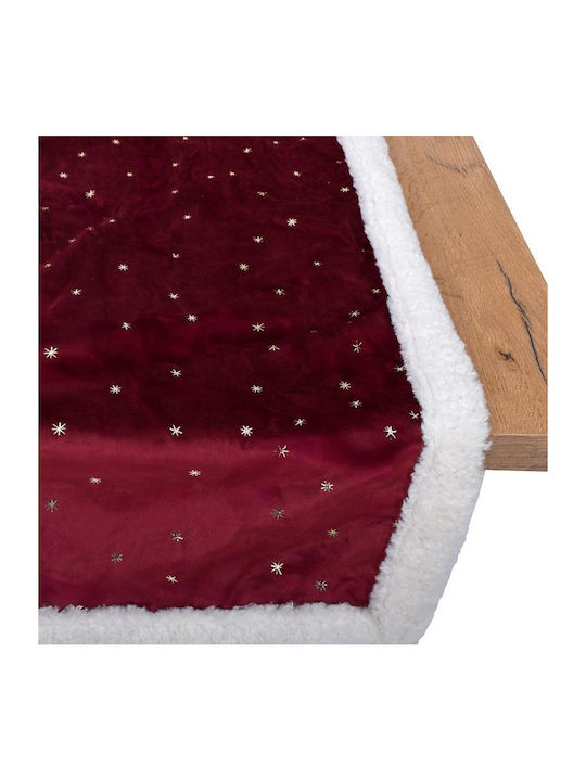 Weihnachtliche Tischdecke Fylliana Fl1986 Lila-Weiß-Gold 40x140cm
