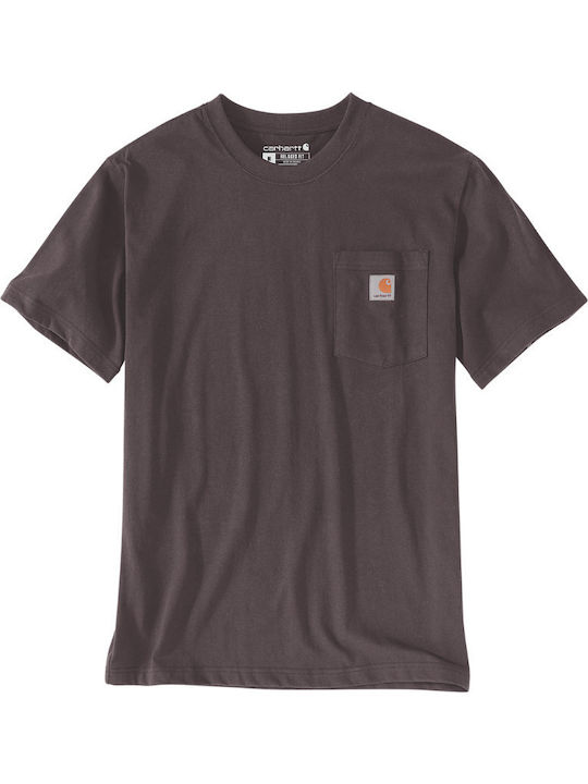 Heavyweight T-shirt Dark Sepia