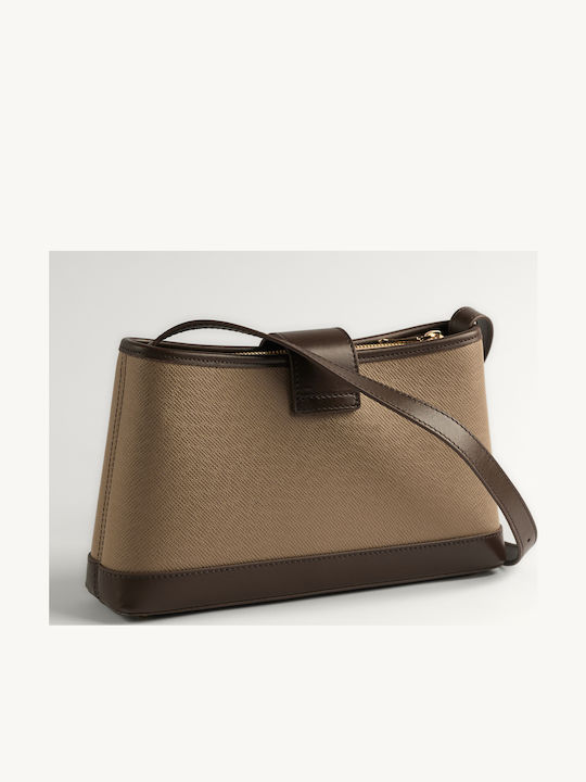 Leather Women's Bag Shoulder Brown