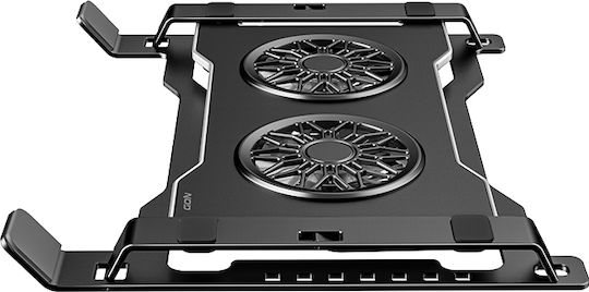 NOD Ultra Cooling Pad για Laptop έως 17.3" με 2 Ανεμιστήρες