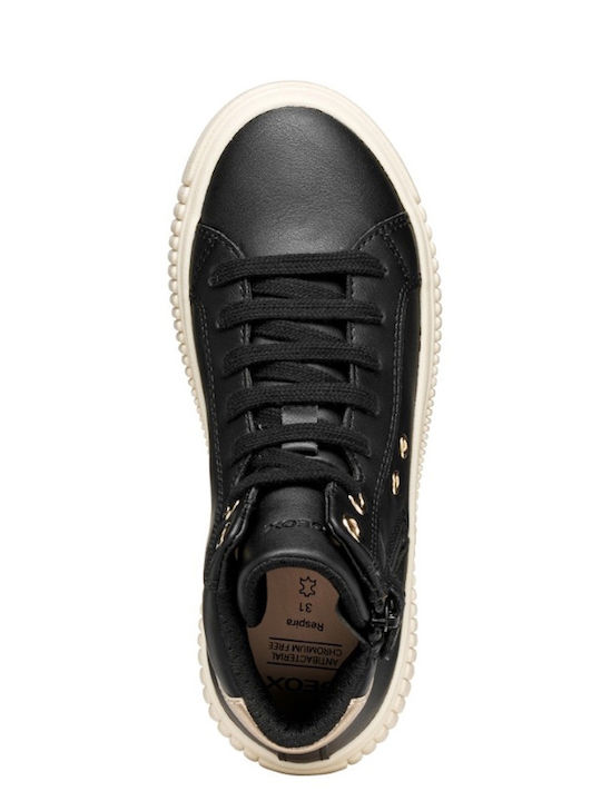 Kids Boots with Laces Black