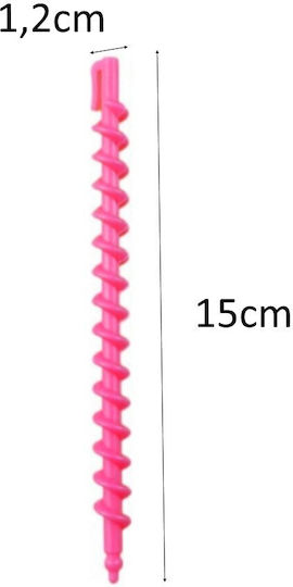 Сет От 12 Пластмасови Пръчки Hair Curler