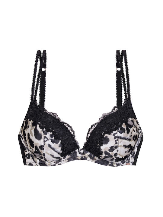 Animal Schwarz Σουτιέν Liegestütz