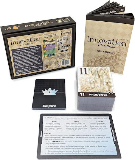 Board Game Innovation: Fourth Edition for 2-4 Players 14+ Years Old (EN) Asmadi Games
