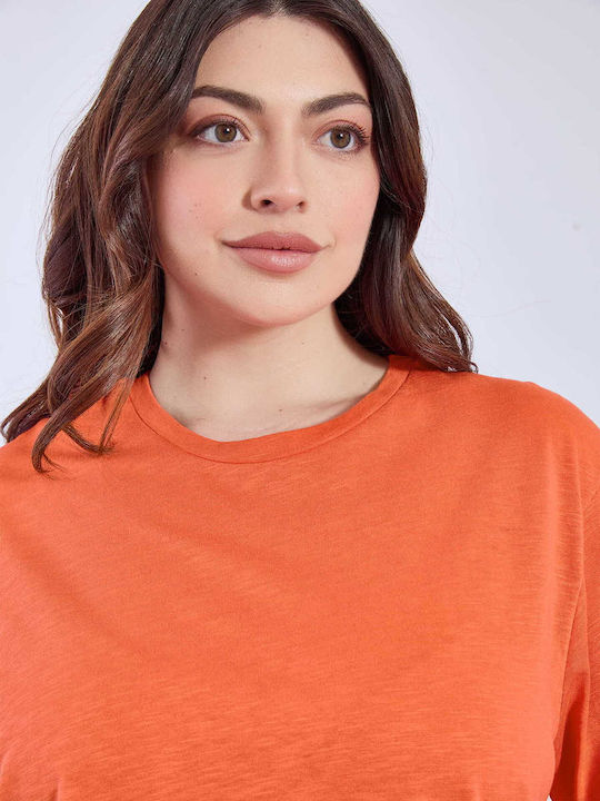 Women's Athletic T-shirt Orange