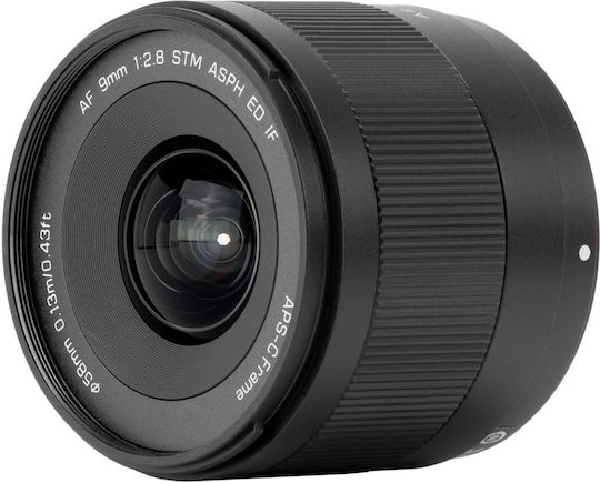 Viltrox Crop Φωτογραφικός Φακός AF 9mm f/2.8 Air APS-C Σταθερός για Sony E Mount Μαύρος