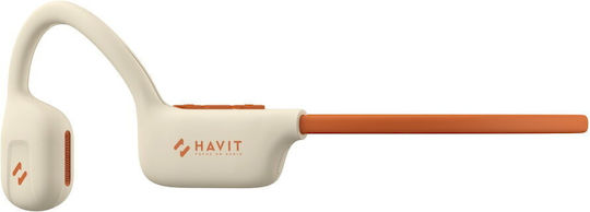 Havit Freego1 Air Offenes Ohr Bluetooth-Freisprecheinrichtung Kopfhörer Beige