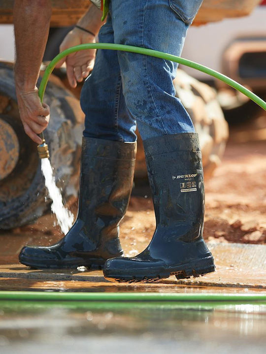 Dunlop Work Wellies Black