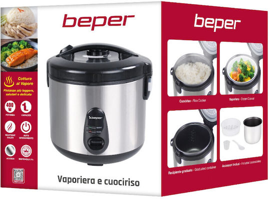 Beper Rice Cooker 400W με Χωρητικότητα 1lt
